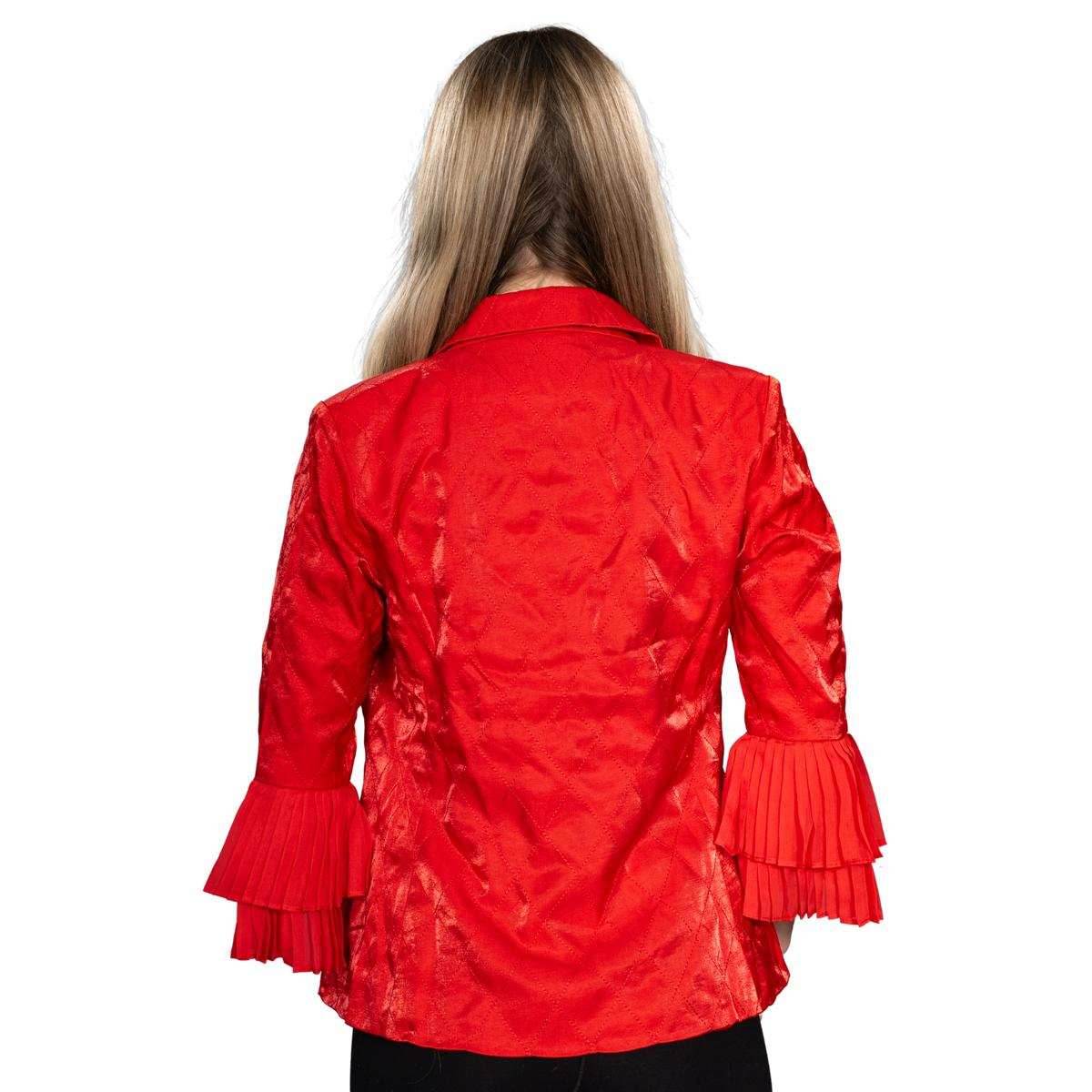 Harley Girl Super Villain Halloween Cosplay Jacket & Shirt Costume Set - S