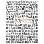 Harry Potter Chapter Art 1000 Piece Jigsaw Puzzle NYPC - 