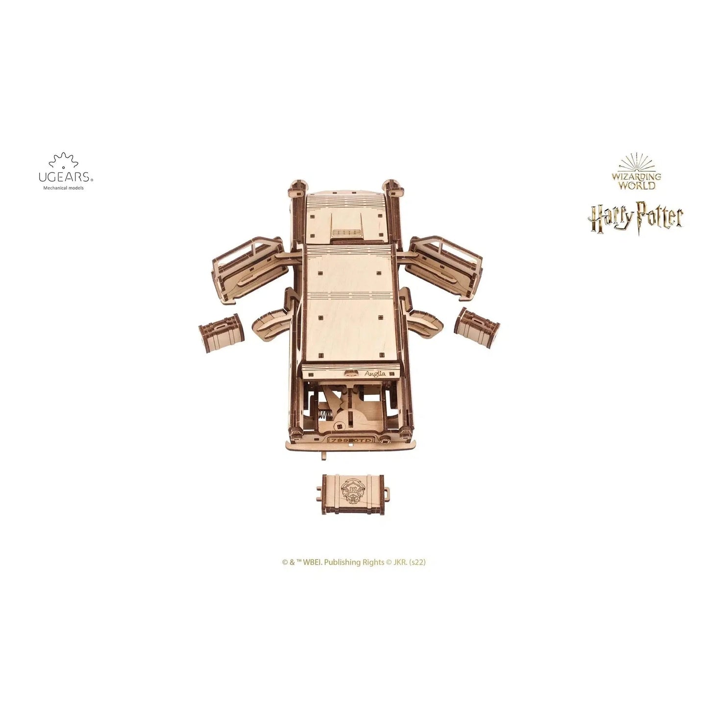 Harry Potter™ Flying Ford Anglia™ 3D Wood Model Kit UGEARS