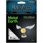 Harry Potter Golden Snitch 3D Steel Model Kit Metal Earth - 