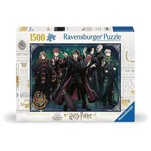 Harry Potter Gryffindor vs Slytherin 1500 Piece Jigsaw Puzzle Ravensburger - 