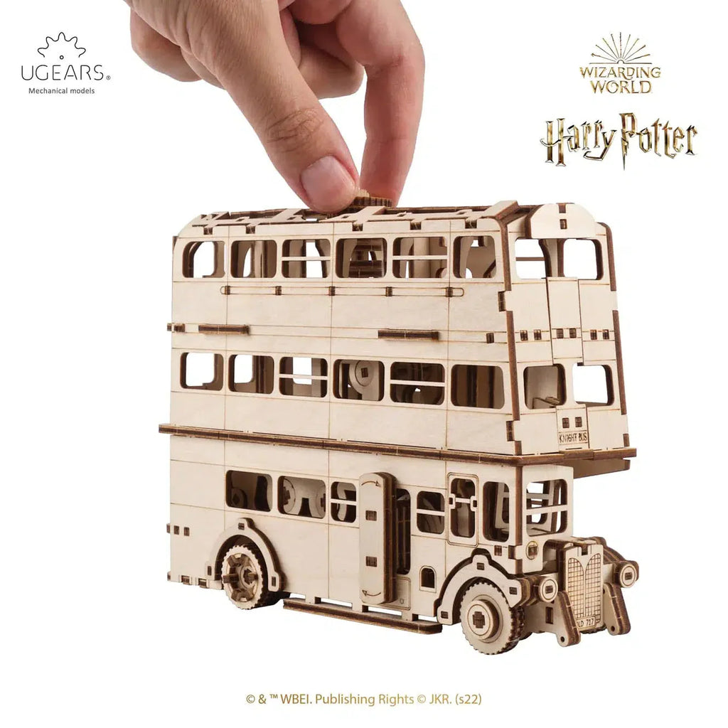Harry Potter™ Knight Bus™ 3D Wood Model Kit UGEARS