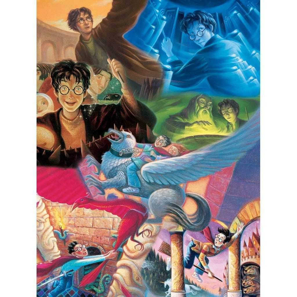 Harry Potter Mashup 1500 Piece Jigsaw Puzzle NYPC - 