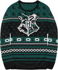 Harry Potter Slytherin Xmas Patterns Ugly Christmas Sweater - S