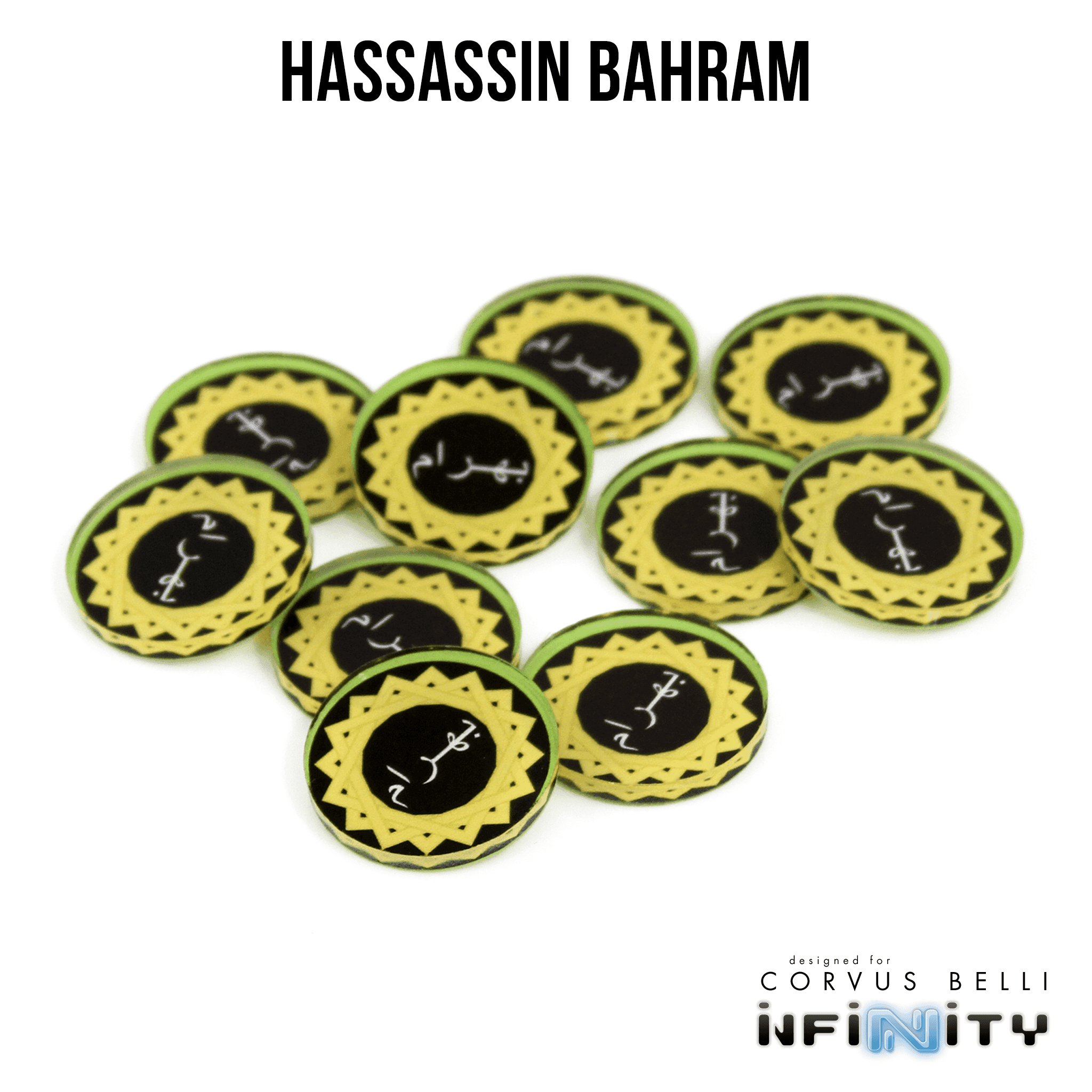 N4 Faction Markers - Hassassin Bahram / 25mm / Single