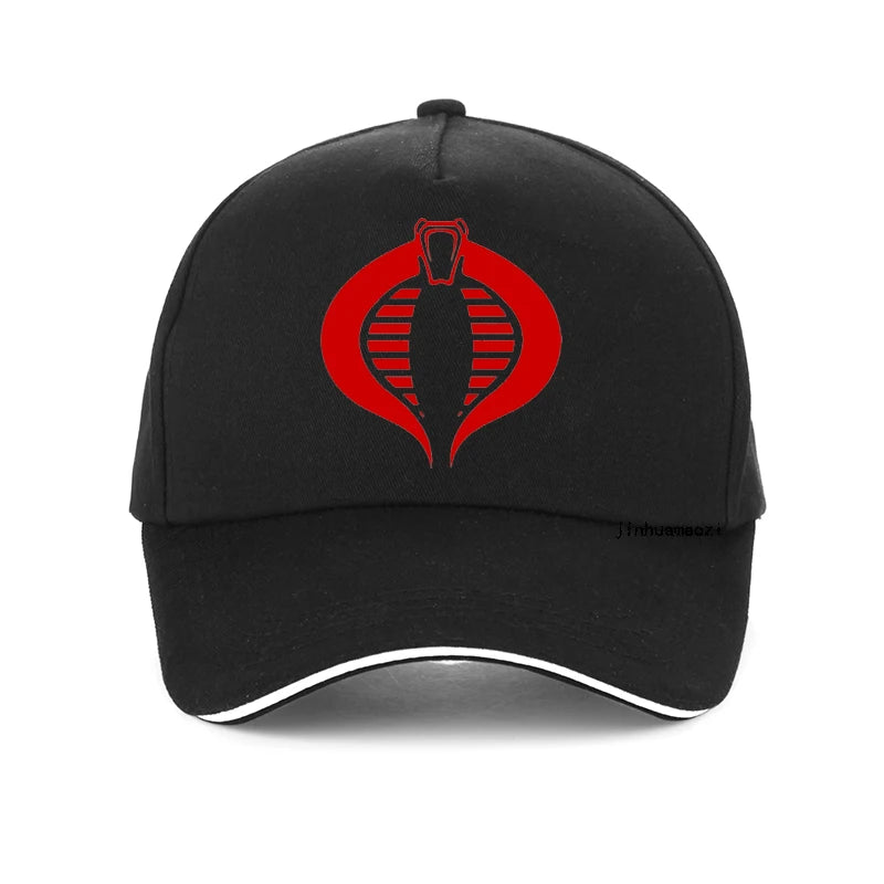 Gorra de béisbol de las fuerzas especiales Cobra GI JOE de moda, gorra de verano para hombre, gorra Snapback 100% de algodón para hombre