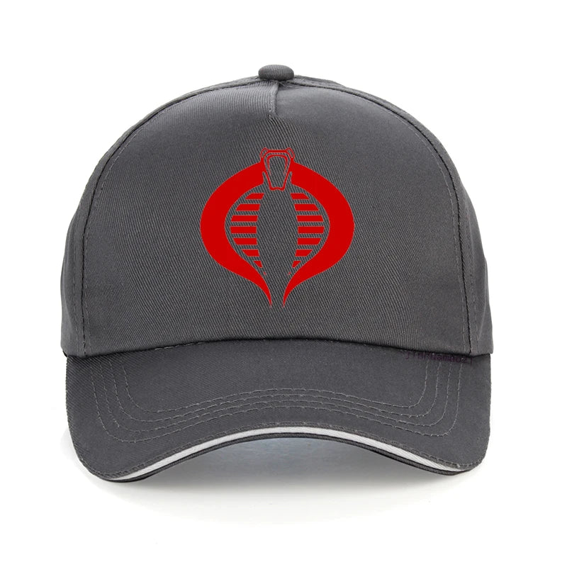 Gorra de béisbol de las fuerzas especiales Cobra GI JOE de moda, gorra de verano para hombre, gorra Snapback 100% de algodón para hombre