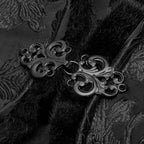 PUNKRAVE WY-1079 Gothic Cloak Long Coat Wool Jacket Men's