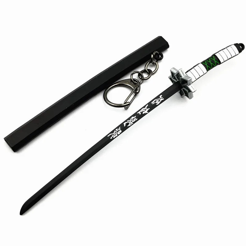 Japan Kimetsu no Yaiba Sword Keychain Cartoon Kamado Tanjirou Blade Of Ghost Weapons anime accessories cosplay Gift