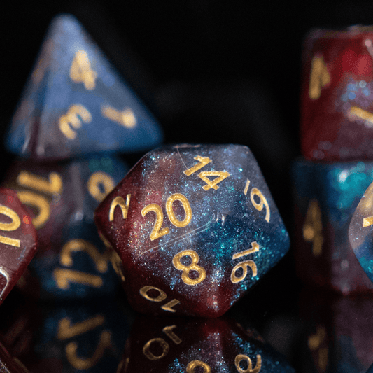 Helix Nebula Acrylic Dice Set - 