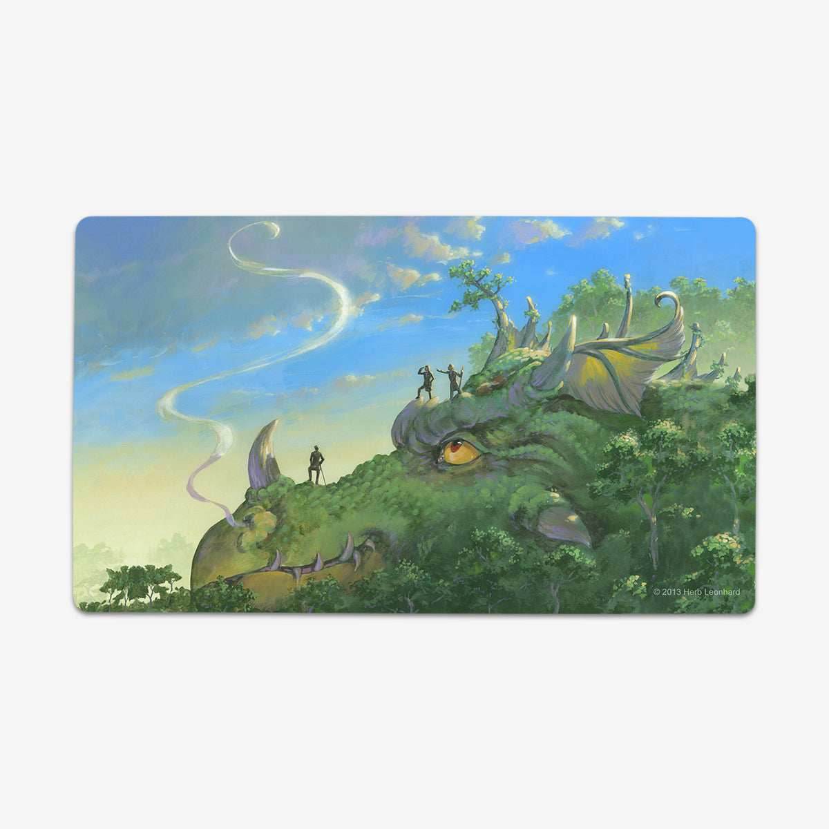 Dragon Hill Playmat - Standard Playmat / Plain
