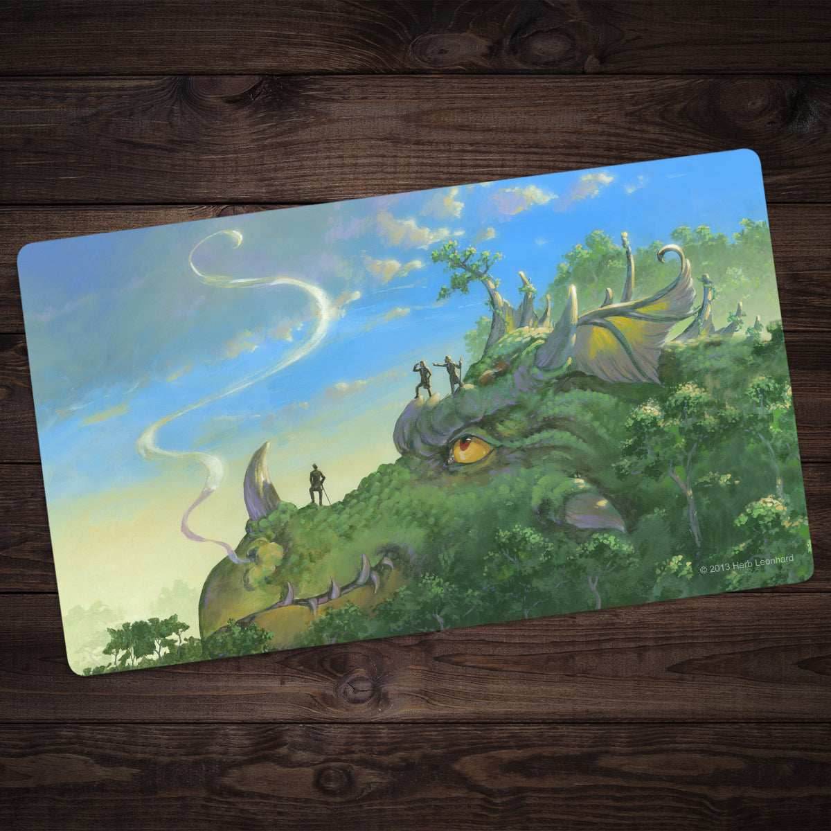 Dragon Hill Playmat - Standard Playmat / Plain