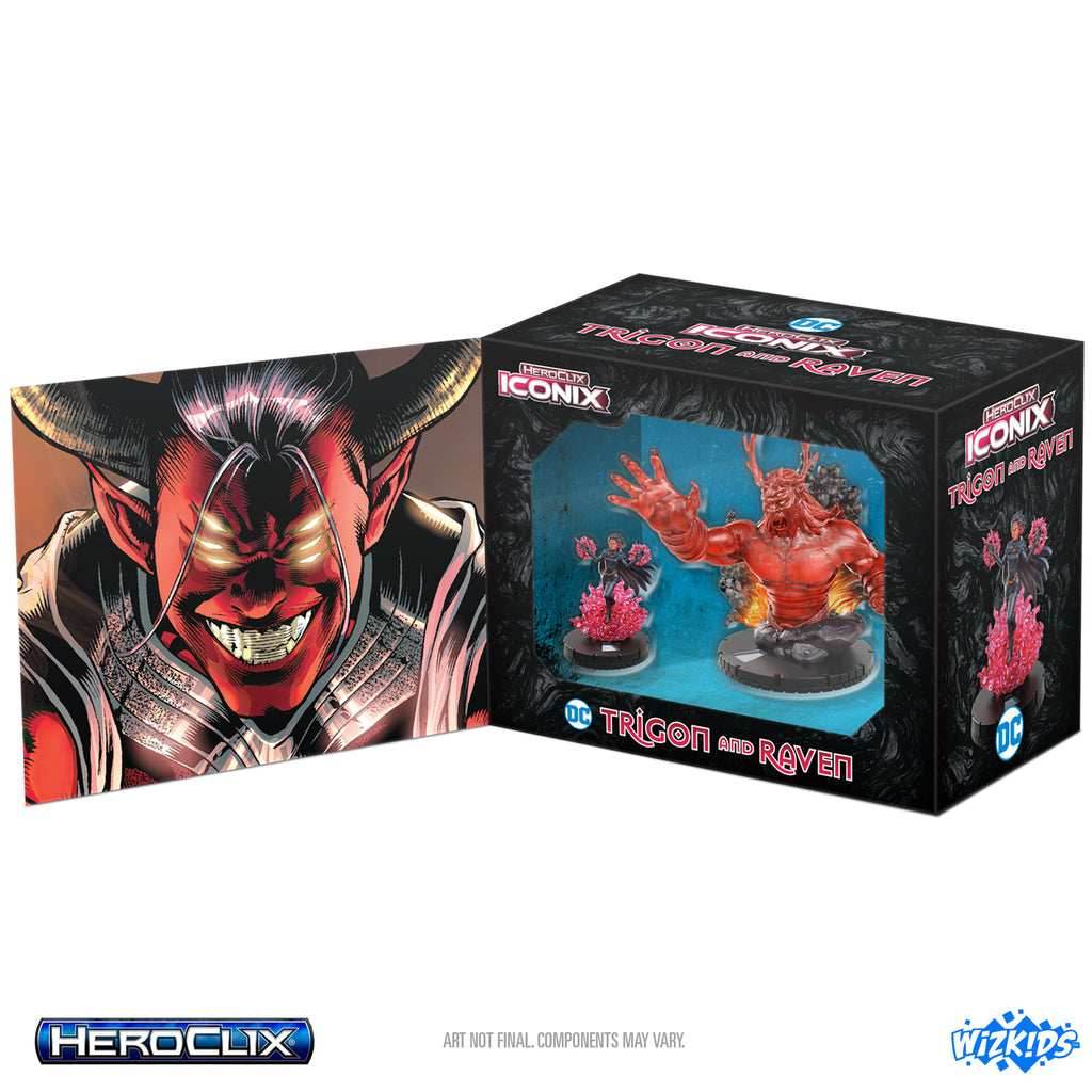 HeroClix: Iconix - Trigon and Raven - 
