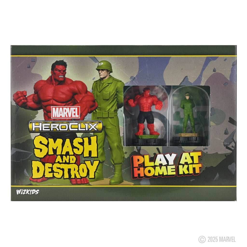 HeroClix: Marvel Smash and Destroy Play at Home Kit - 