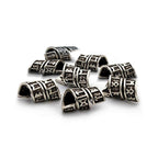 Rune Beard Rings - (Silver - 4) - 