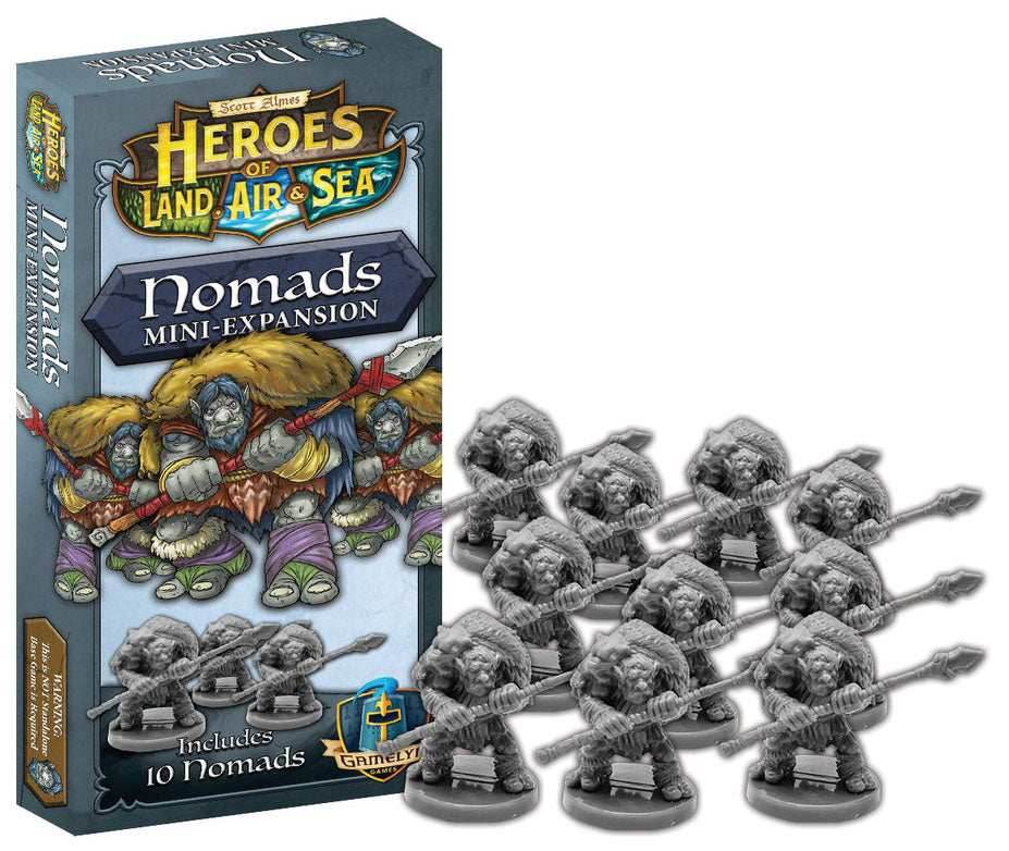 Heroes of Land, Air & Sea: Nomads Mini Expansion - 