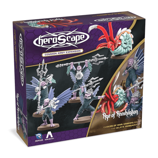 Heroscape: Age of Annihilation - Krakenling and Gelyrie Vanguards Army Expansion - 