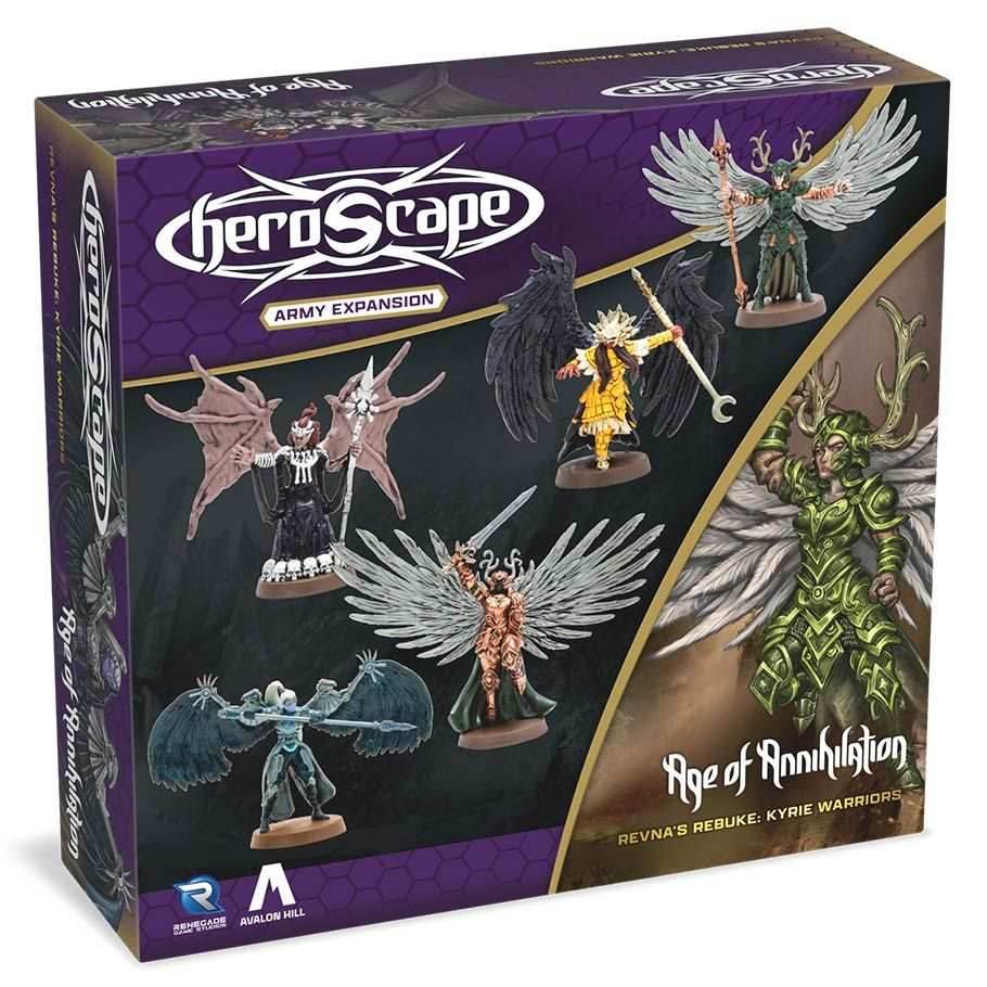 Heroscape: Revna’s Rebuke - Kyrie Warriors Army Expansion - 