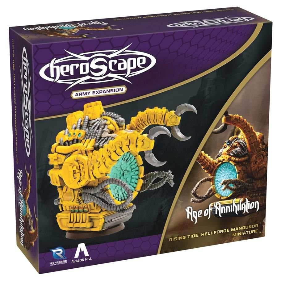 Heroscape: Rising Tide - Hellforge Mandukor Army Expansion - 