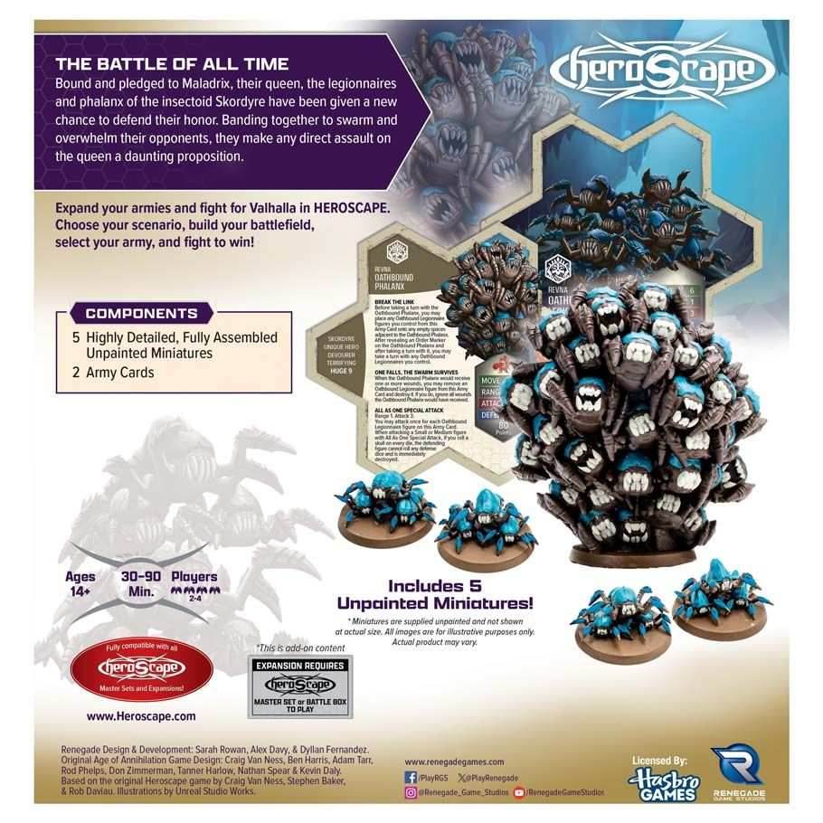 Heroscape: Rising Tide - Oathbound Phalanx and Oathbound Legionnaires Army Expansion - 