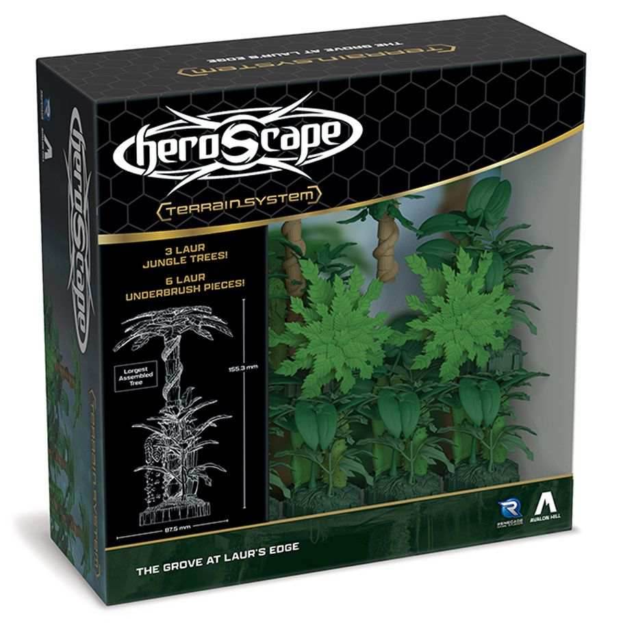 Heroscape: The Grove at Laur’s Edge Terrain Expansion - 