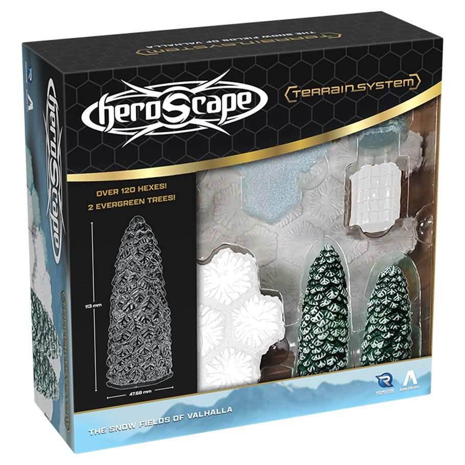 Heroscape: The Snow Fields of Valhalla Terrain Expansion - 