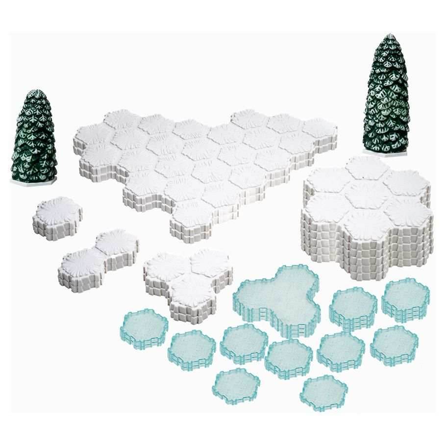 Heroscape: The Snow Fields of Valhalla Terrain Expansion - 