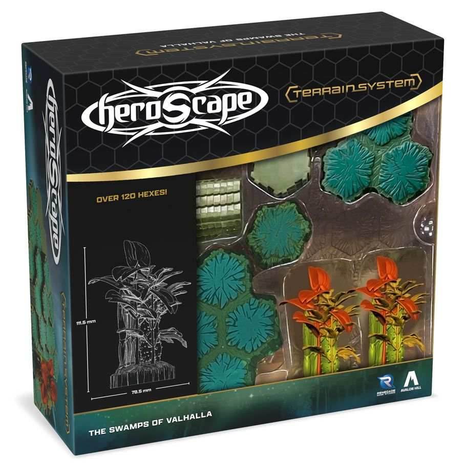 Heroscape: The Swamps of Valhalla Terrain Expansion - 