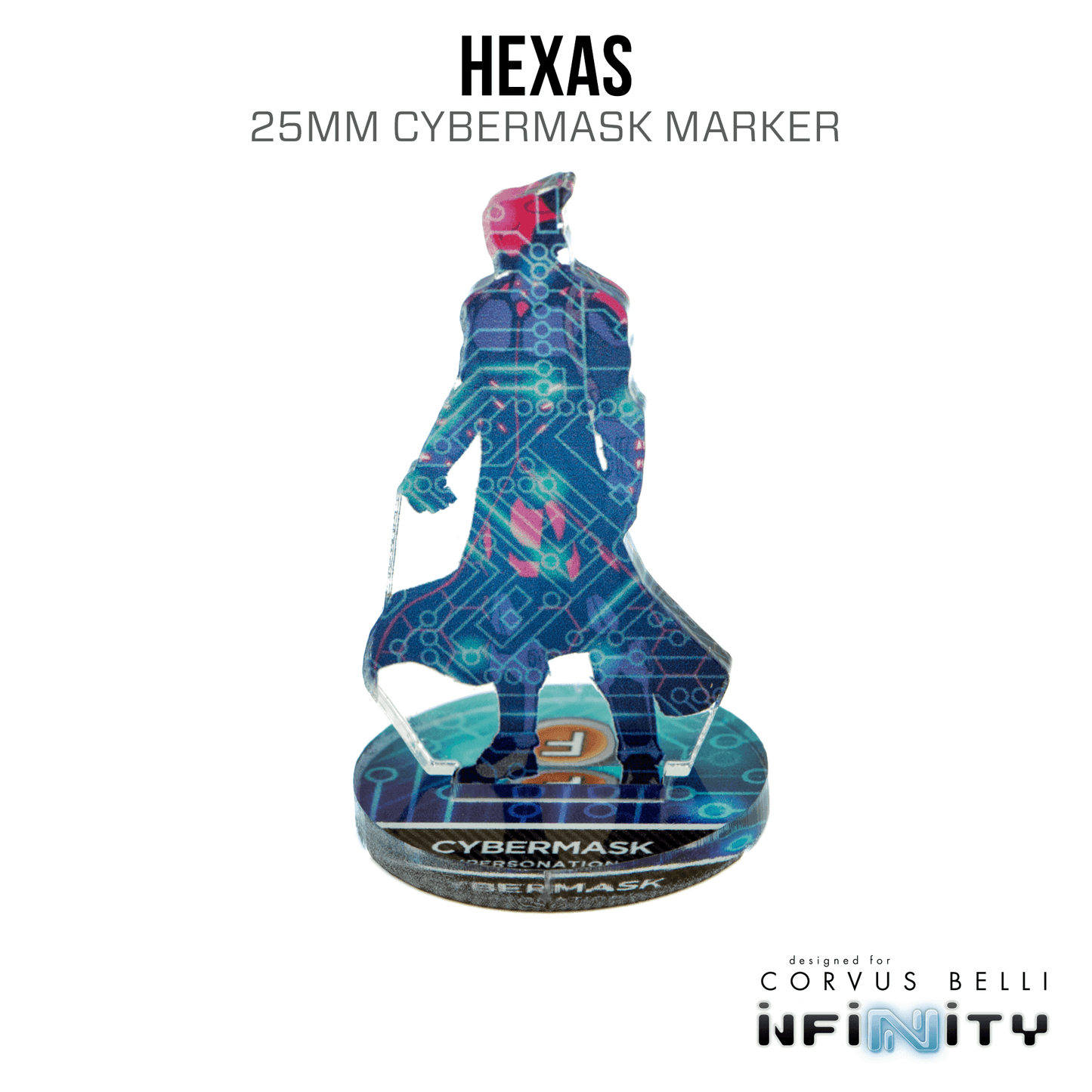 Infinity 3D Markers: Hexas (Cybermask) - Cybermask / A