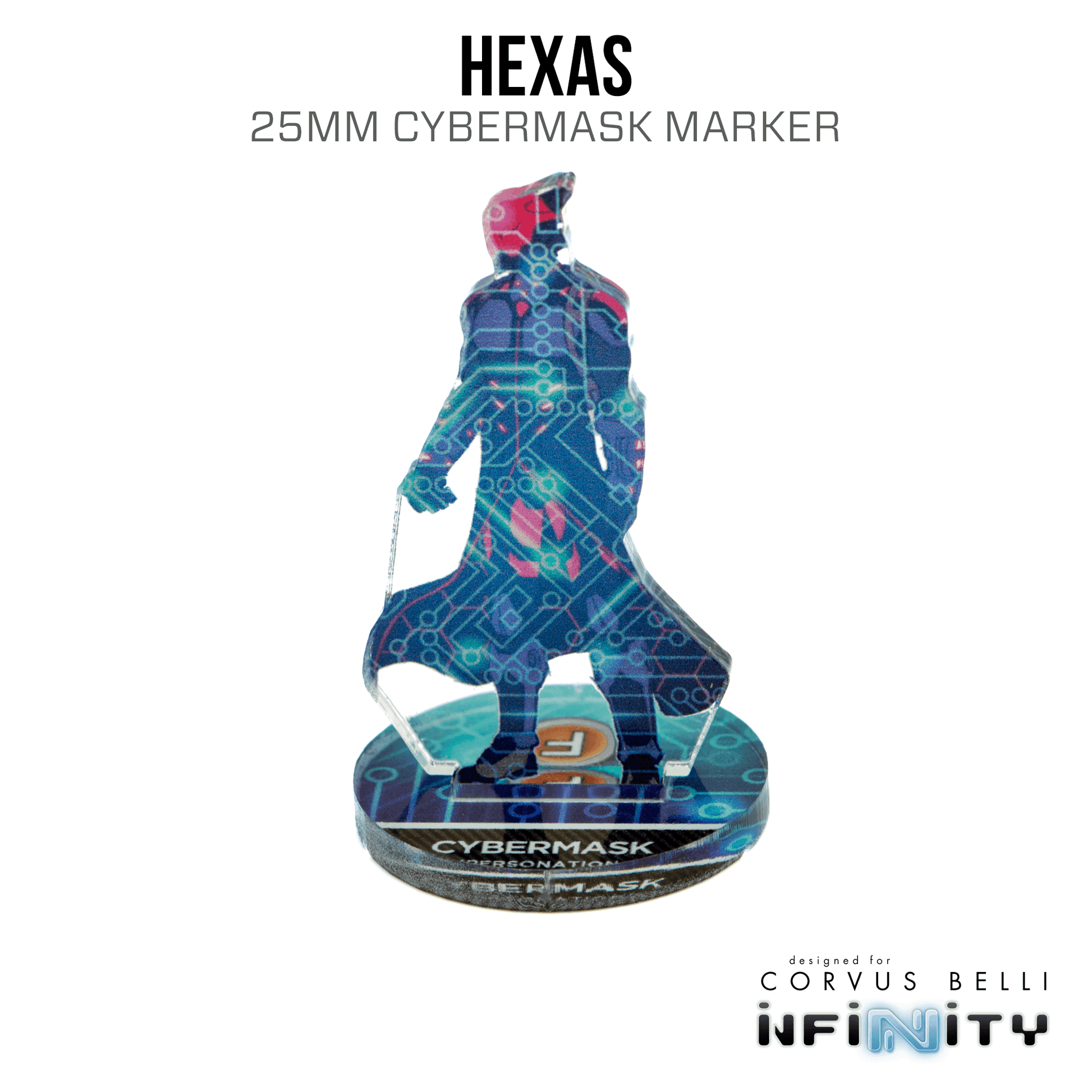 Infinity 3D Markers: Hexas (Cybermask) - Cybermask / A
