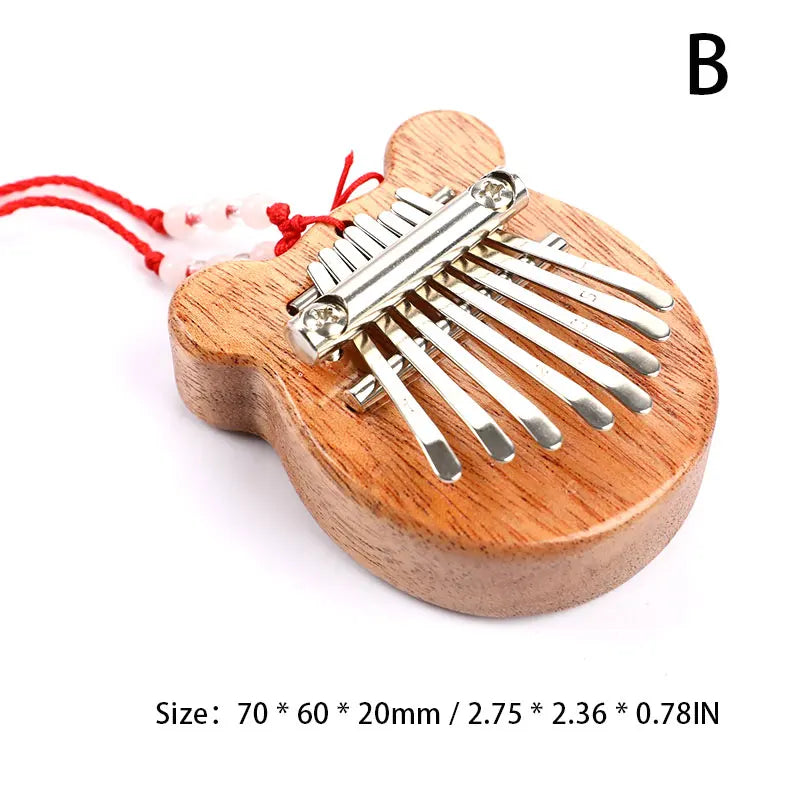 New Mini Kalimba 8 Keys Thumb Piano Great Sound Finger Keyboard Musical Instrument Wooden/Acrylic musical Instruments Keyboard