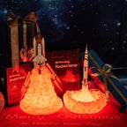 New 3D Print Space Shuttle Lamp Night Light For Space Fans Moon Lamp Rocket Lamp As Room Decoration