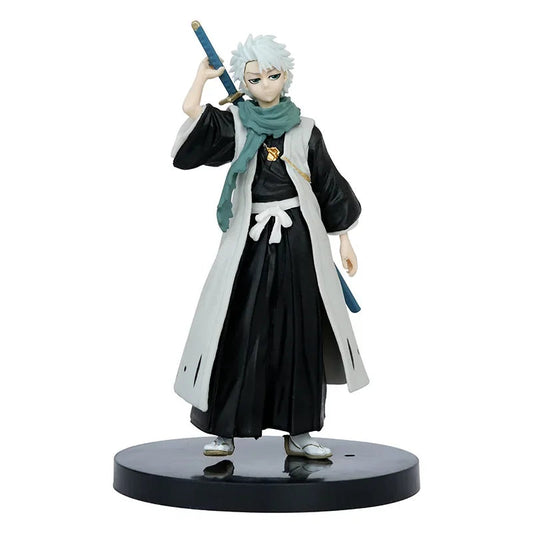Hitsugaya Toushirou Bleach Anime Figurine, Gotei 13 10th Captain Toy Figure Collection 15 cm