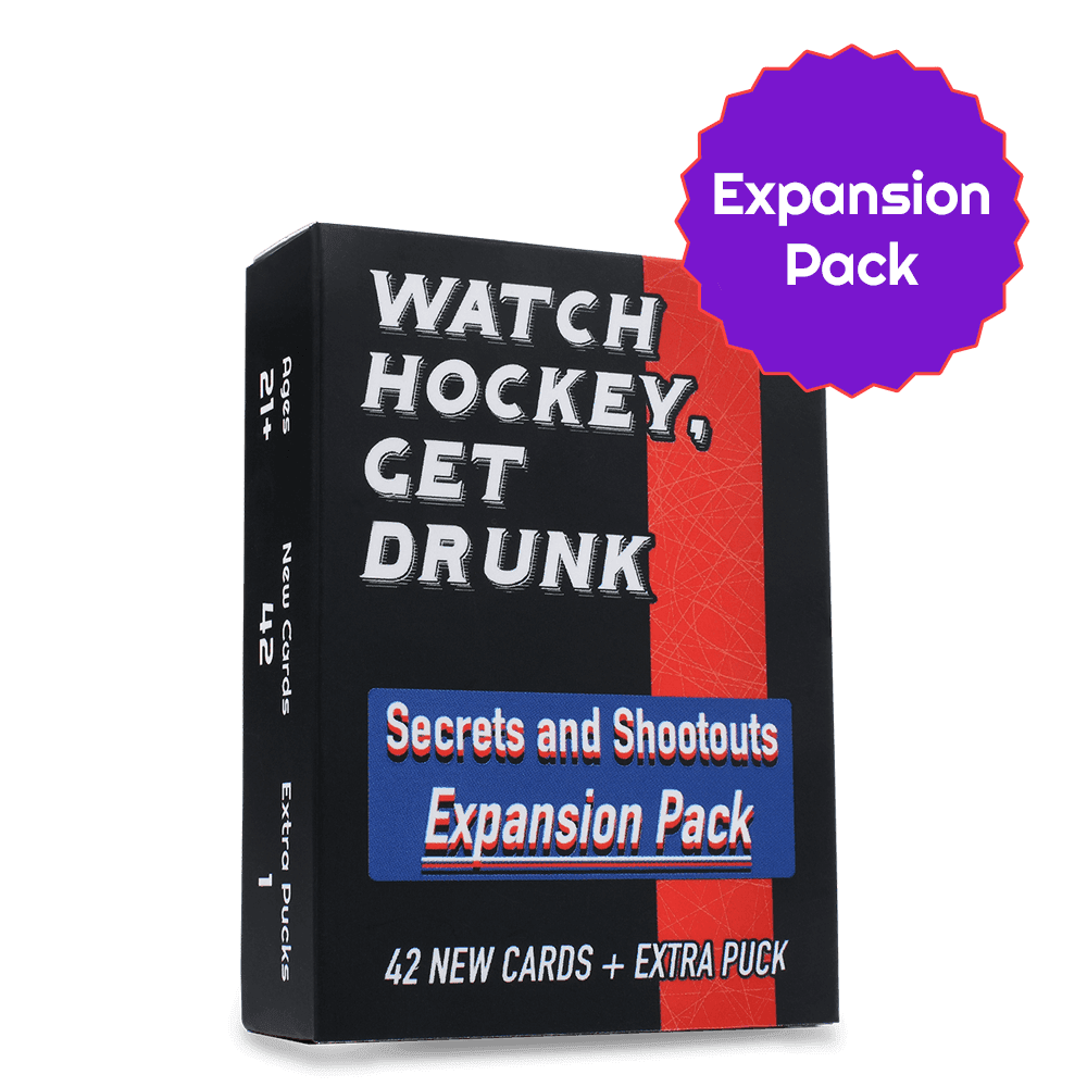 Secrets and Shootouts EXPANSION PACK for Watch Hockey, Get Drunk - 
