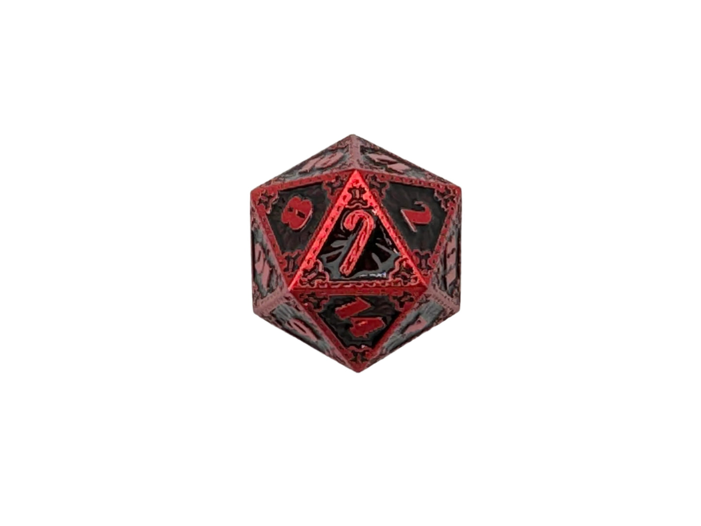 Holiday Mystery Metal D20