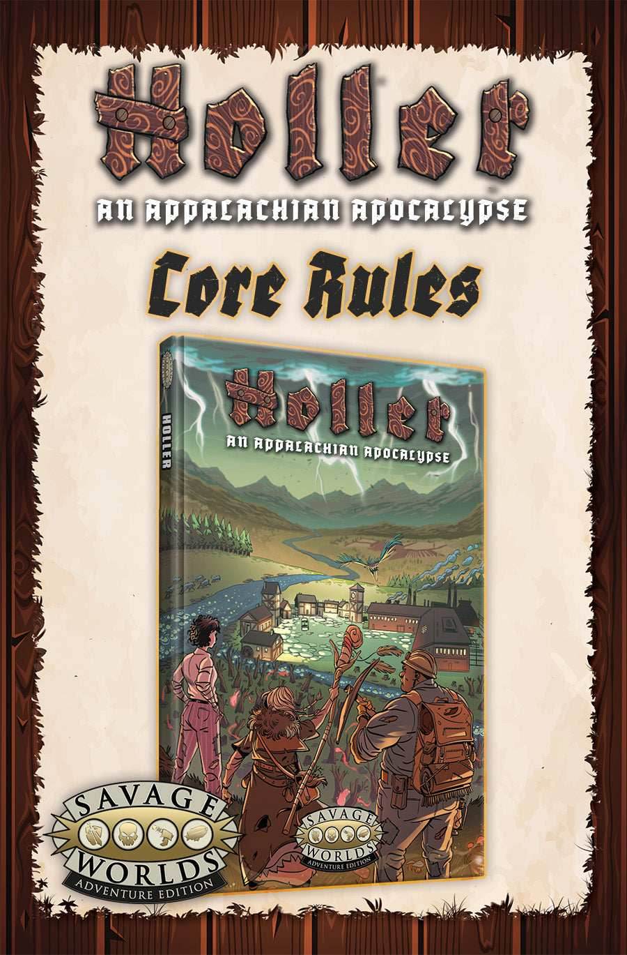 Savage Worlds: Holler - An Appalachian Apocalypse Core Book - 