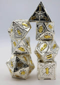 Crossed Swords: Holy Sword - Metal RPG Dice Set - 