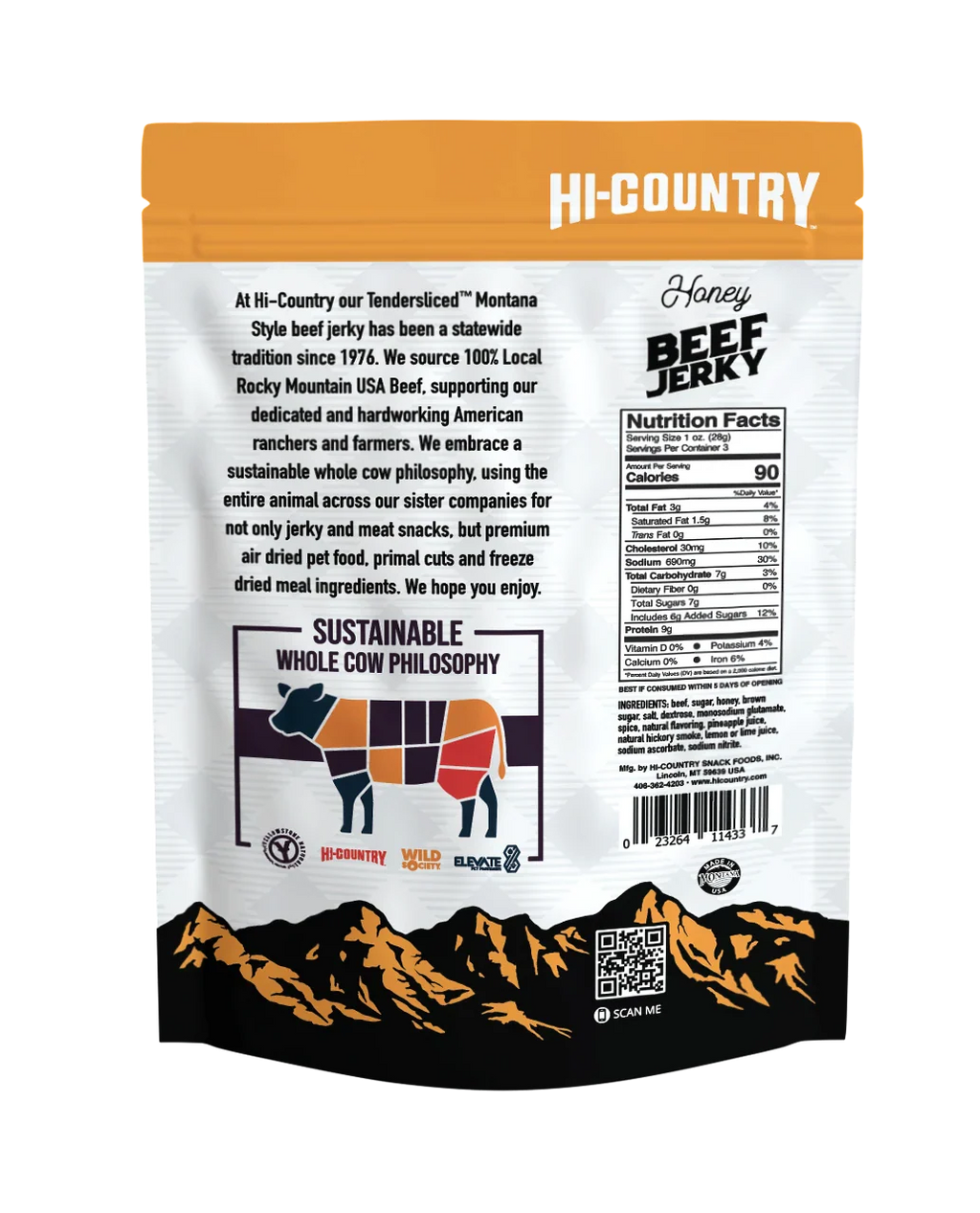 Honey Infused Beef Jerky