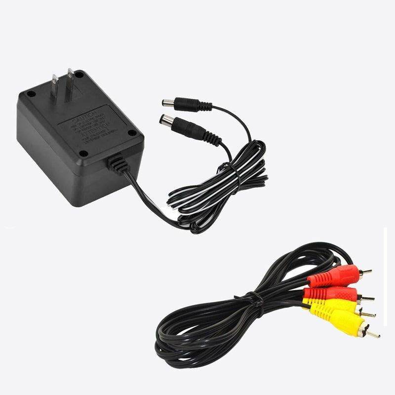 A/V & Power Cord Bundle Compatible With Nintendo NES - 