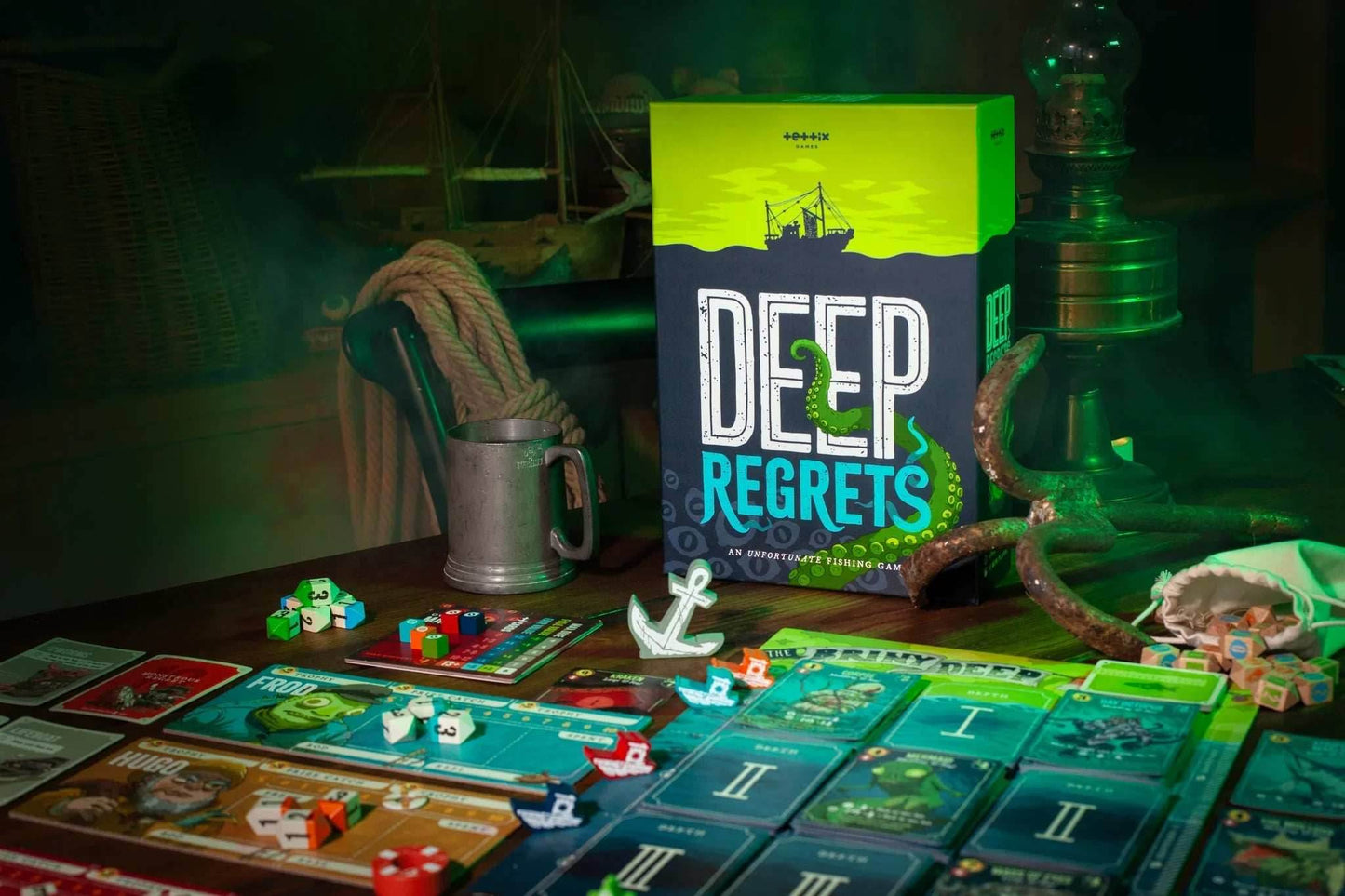 Deep Regrets: An Unfortunate Fishing Game - Kickstarter Edition - 
