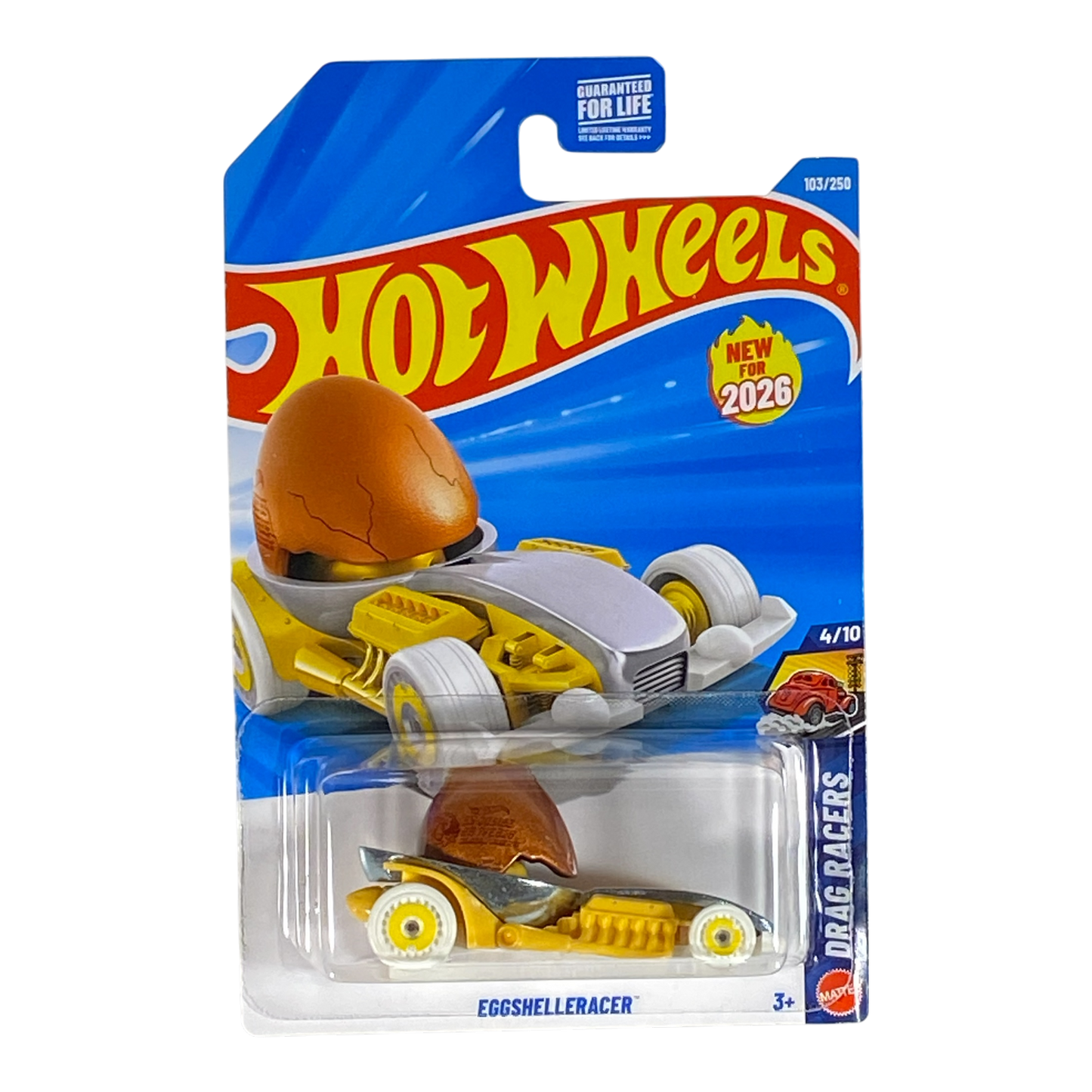 Hot Wheels EggShelleRacer | Drag Racers Series 4/10