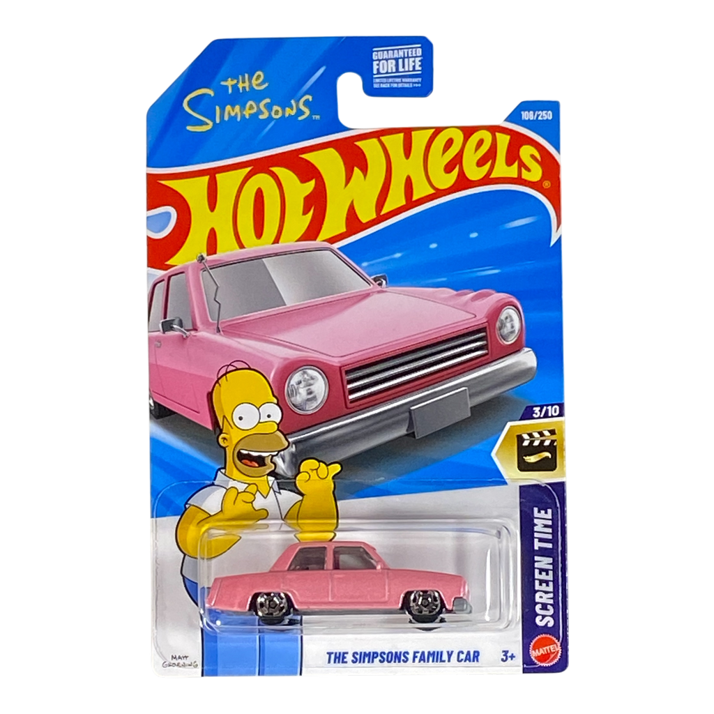 Hot Wheels Simpsons Family Car | Screen Time Series 3/10