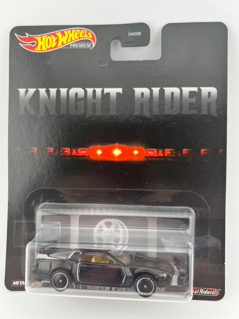 Hot Wheels K.I.T.T. Super Pursuit Mode – Knight Rider (Premium Series)