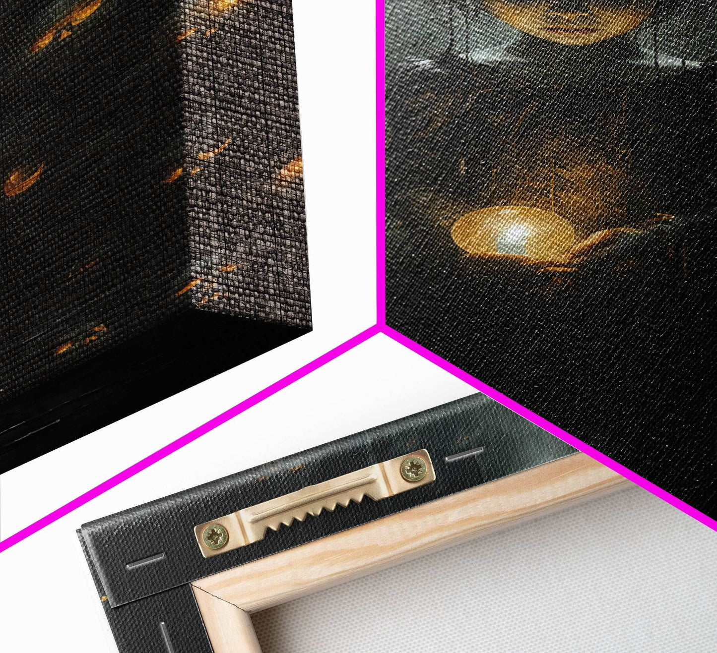 Dark Fantasy Art, Spooky Decor, Goth Decor, Canvas Print, Wall Art, Vertical Print, Dark Wall Art, Video Game Art, Gaming Wall Decor - 8x12 Inches / Gallery Wrap Canvas - Ready To Hang