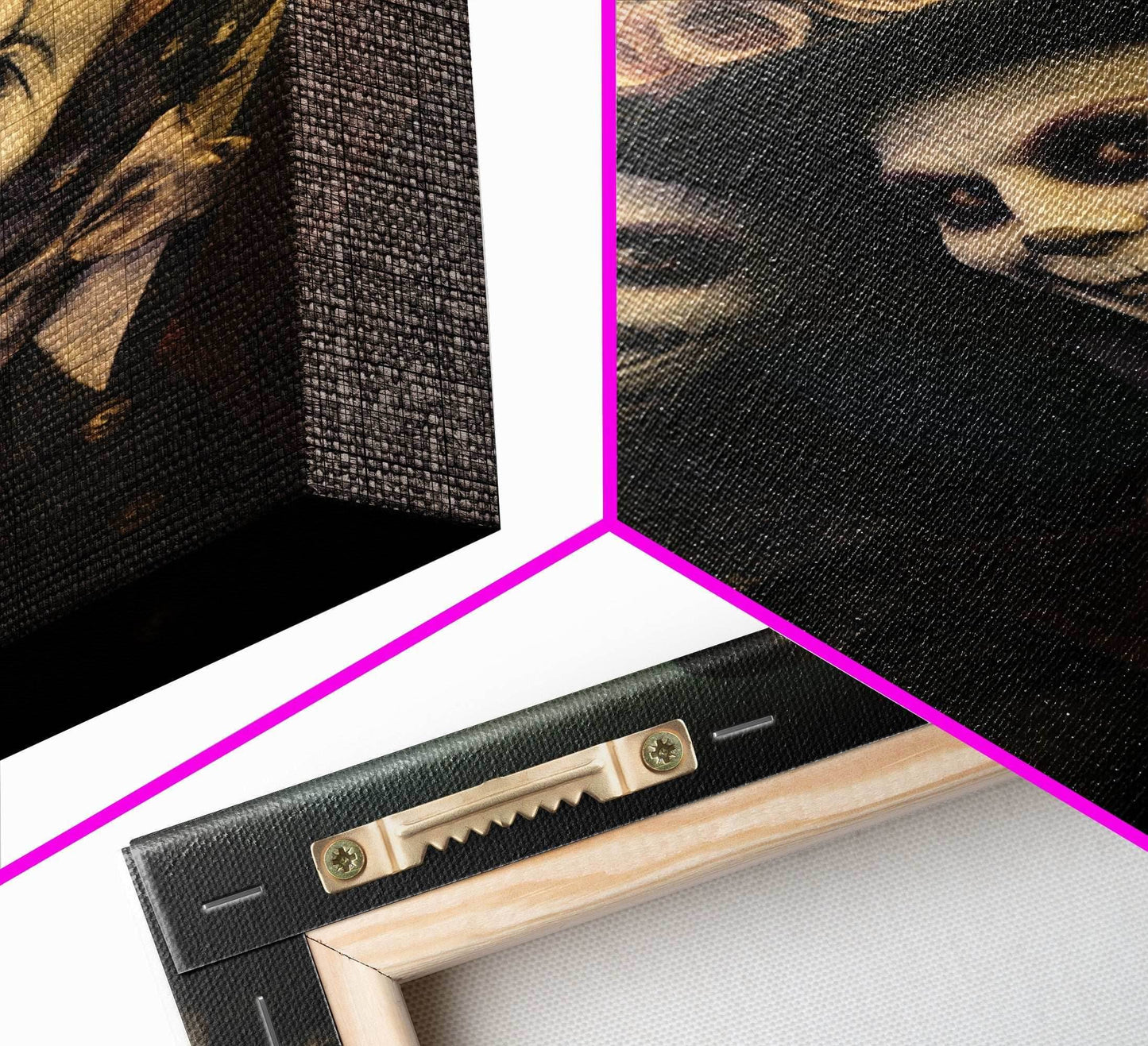 Dark Fantasy, Goth Wall Art, Gothic Wall Decor, Spooky Art, Creepy Wall Art, Canvas Print, Wall Art, Vertical Print, Home Decor, Room Decor - 8x12 Inches / Gallery Wrap Canvas - Ready To Hang