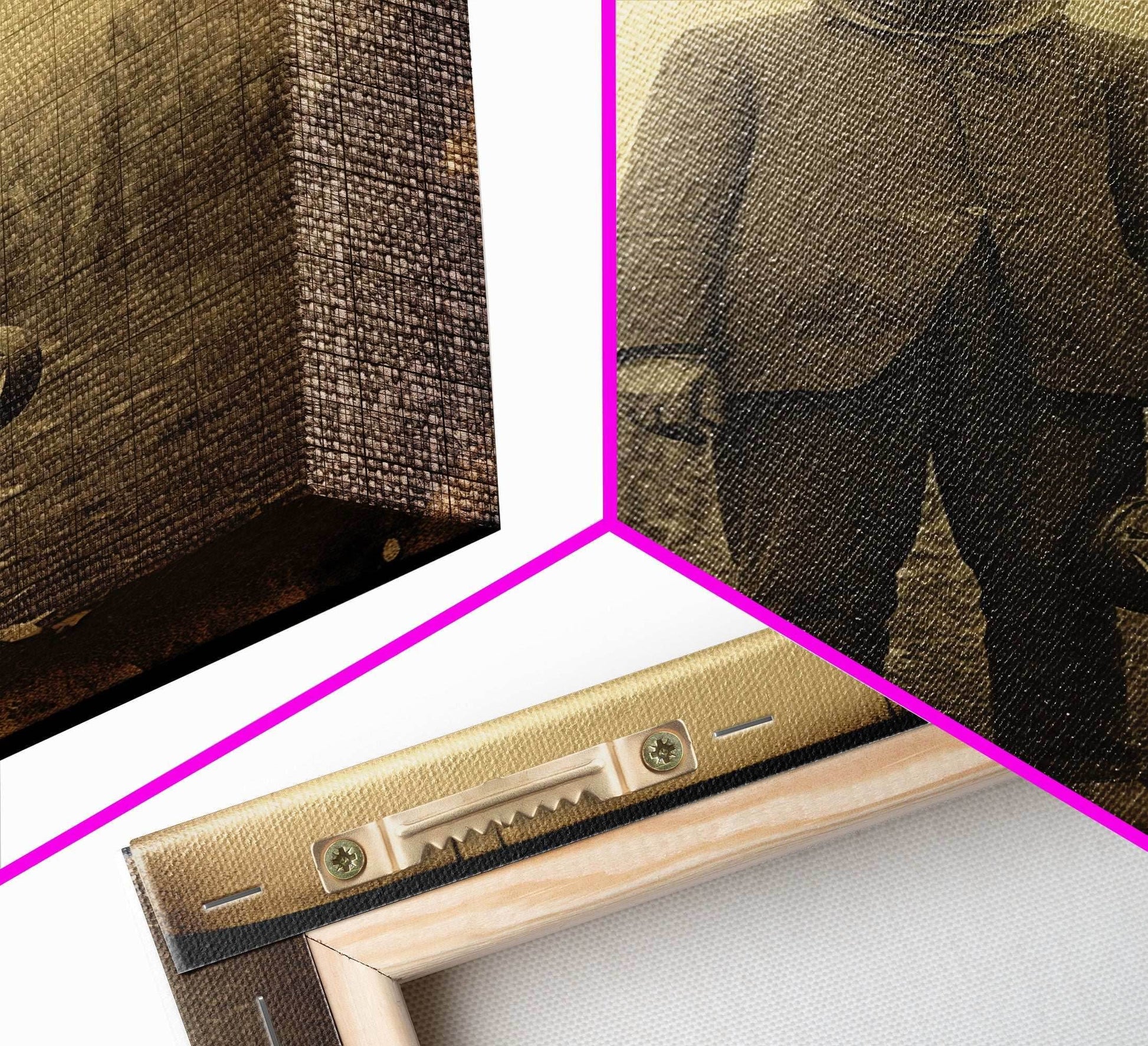 Horror Home Decor, Spooky Halloween, Creepy Wall Art, Dark Fantasy, Canvas Print, Wall Art, Vertical Print, Home Decor, Wall Decor - 8x12 Inches / Gallery Wrap Canvas - Ready To Hang