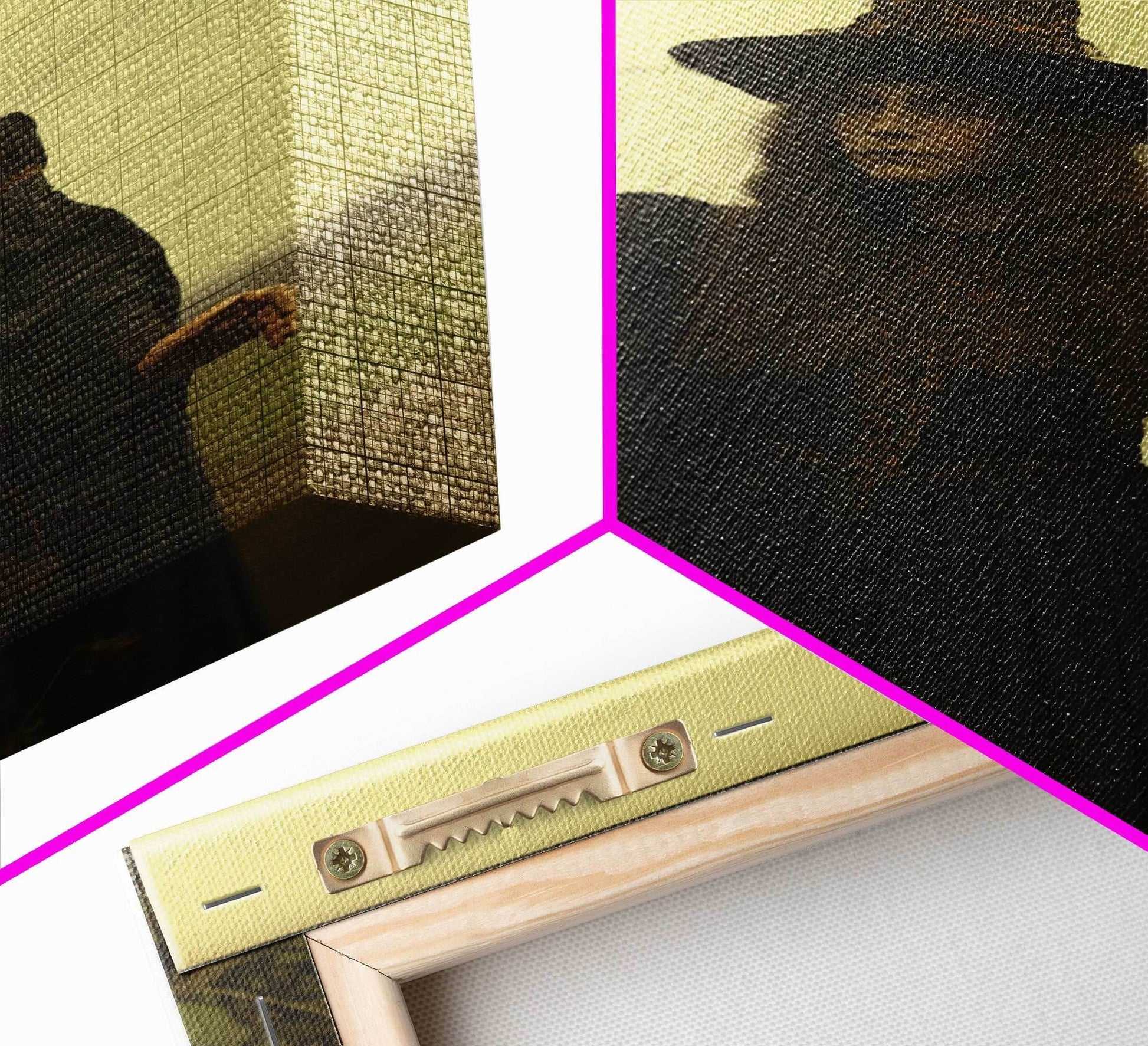 Witch Art Print, Occult Art, Dark Wall Art, Dark Fantasy, Witch Halloween, Canvas Print, Wall Art, Vertical Print, Home Decor, Wall Decor - 8x12 Inches / Gallery Wrap Canvas - Ready To Hang