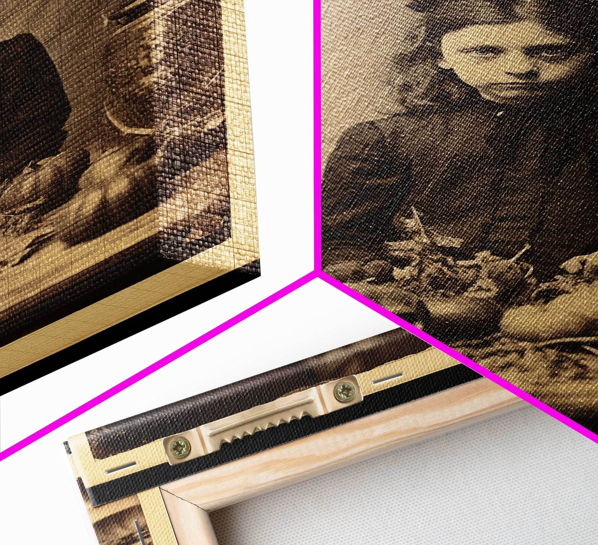 Spooky Room Decor, Gothic Wall Decor, Horror Art, Dark Fantasy, Occult Art, Canvas Print, Wall Art, Vertical Print, Home Decor, Wall Decor - 8x12 Inches / Gallery Wrap Canvas - Ready To Hang