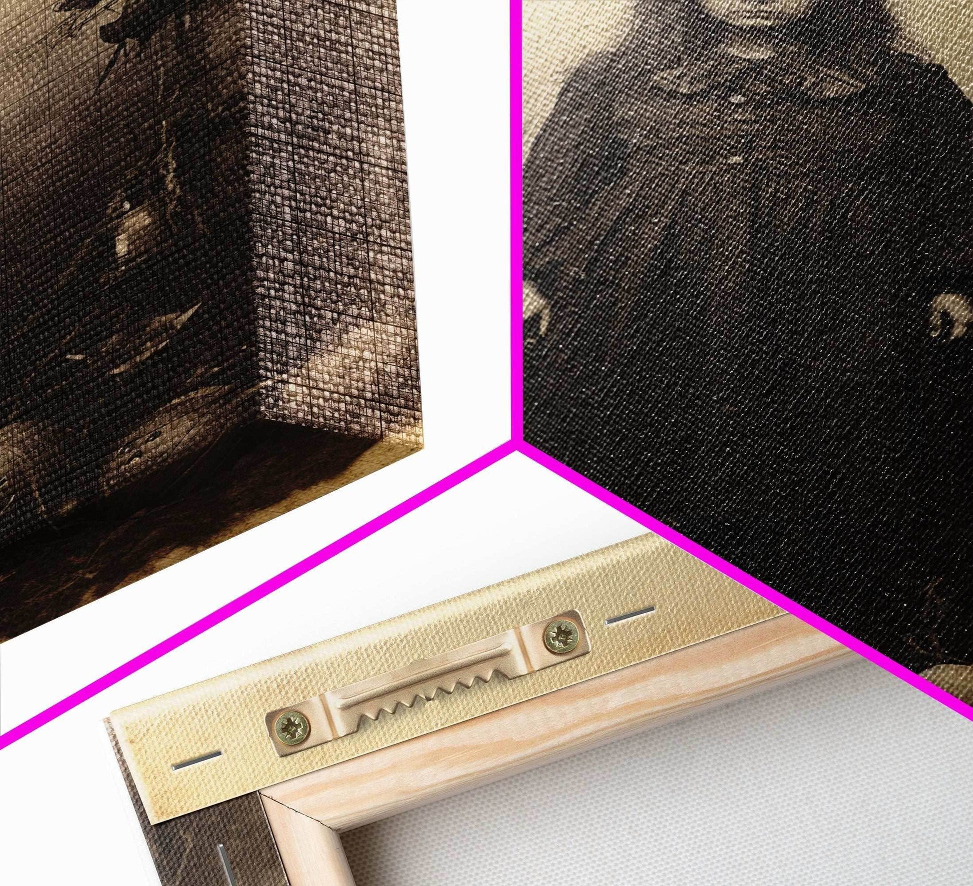 Witchy Wall Art, Moody Wall Art, Gothic Wall Art, Dark Fantasy, Horror Art, Canvas Print, Wall Art, Vertical Print, Home Decor, Wall Decor - 8x12 Inches / Gallery Wrap Canvas - Ready To Hang