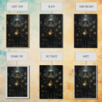 Dark Fantasy Art, Spooky Decor, Goth Decor, Canvas Print, Wall Art, Vertical Print, Dark Wall Art, Video Game Art, Gaming Wall Decor - 8x12 Inches / Gallery Wrap Canvas - Ready To Hang